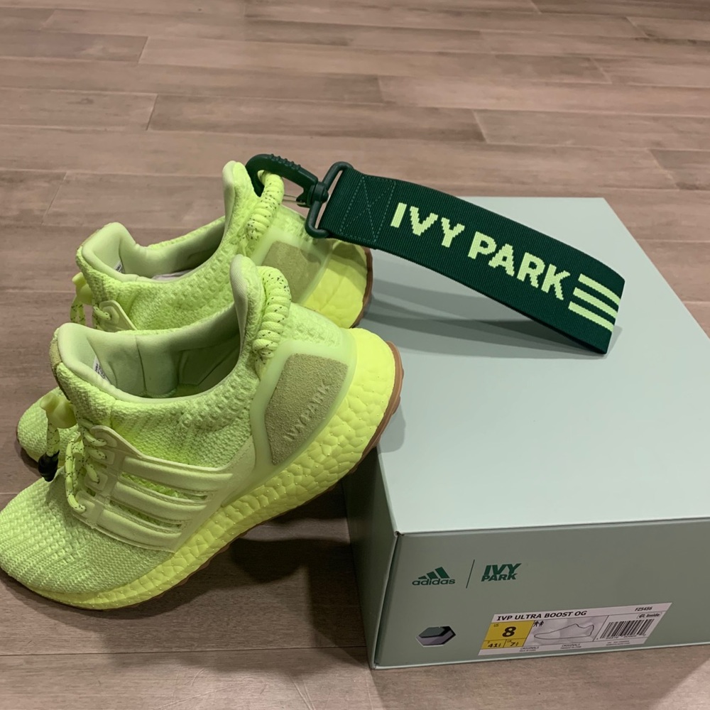 SOLD | Adidas Ivy Park x UltraBoost Hi-Res Yellow